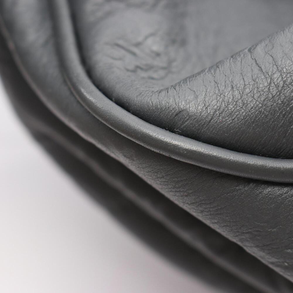 GUCCI Gray Leather Shoulder Bag - Picture 6 of 8